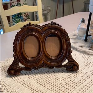 Vintage wooden picture frame